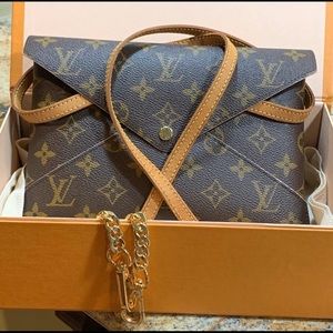 Louis Vuitton Large Kirigami with vachetta strap